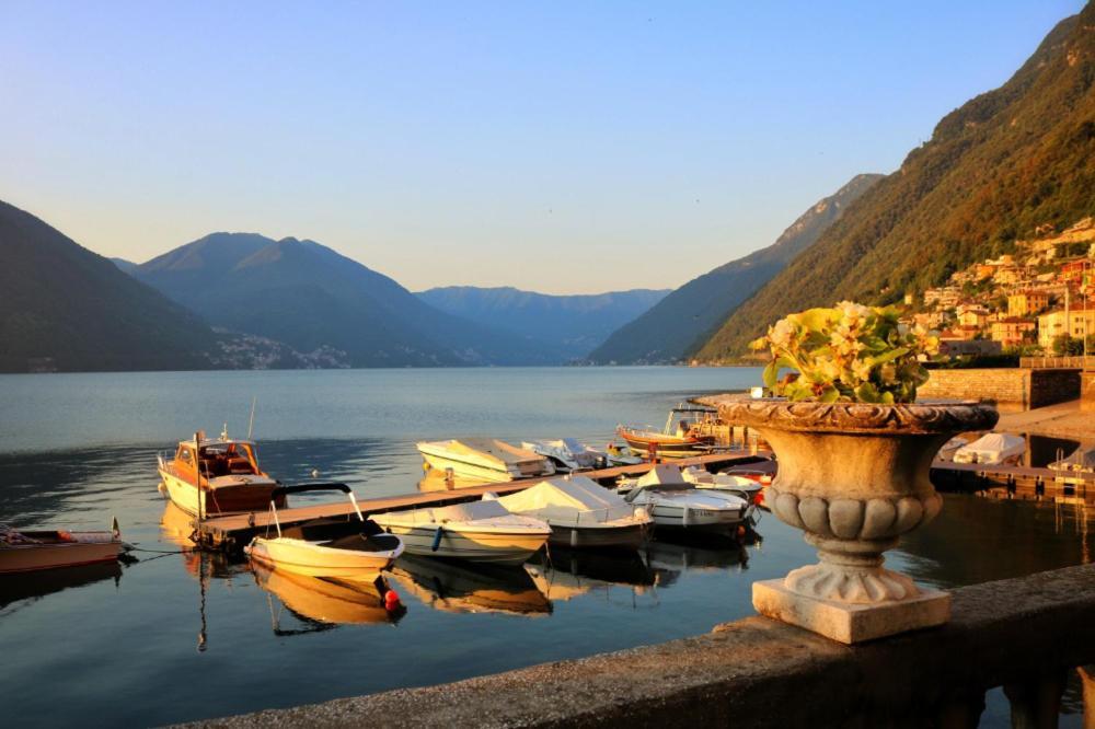 Ortensie & Oleandri Al Lago - By Myhomeincomo Argegno Exteriör bild