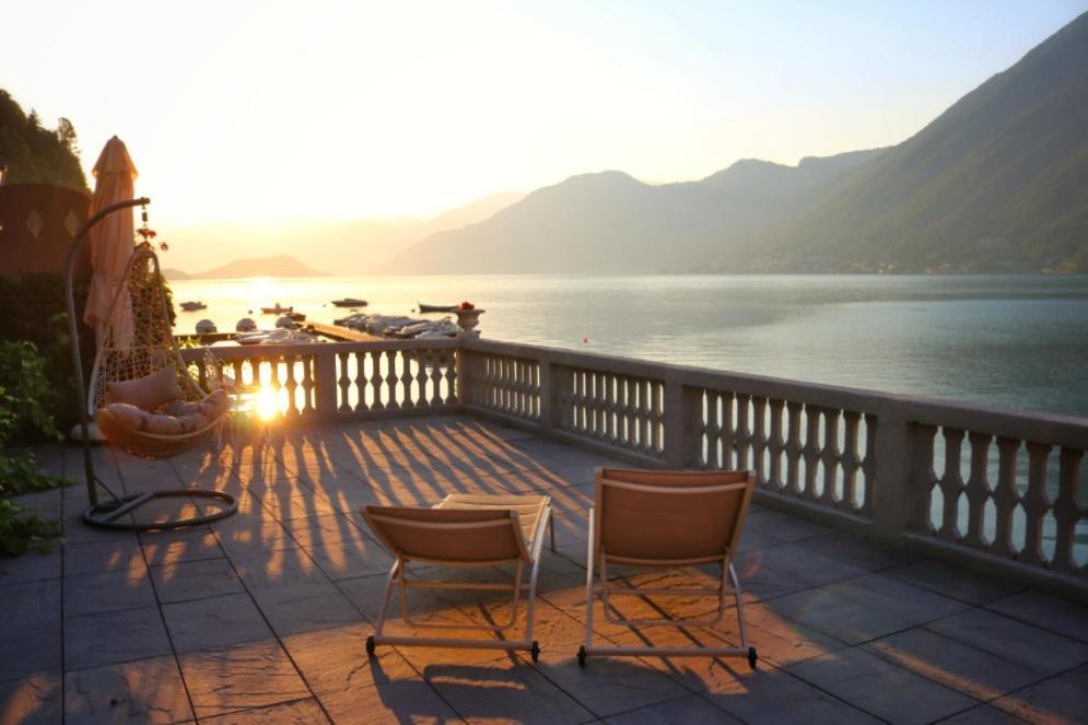 Ortensie & Oleandri Al Lago - By Myhomeincomo Argegno Exteriör bild